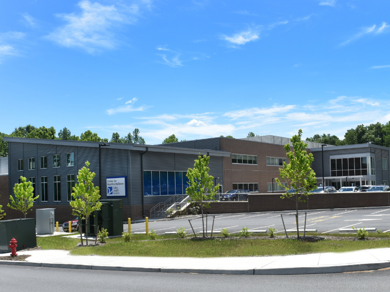 center for health and wellness exterior of building